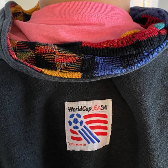 Vintage USA World Cup 1994 Crewneck 3/4 zipped. - Picture 6 of 8
